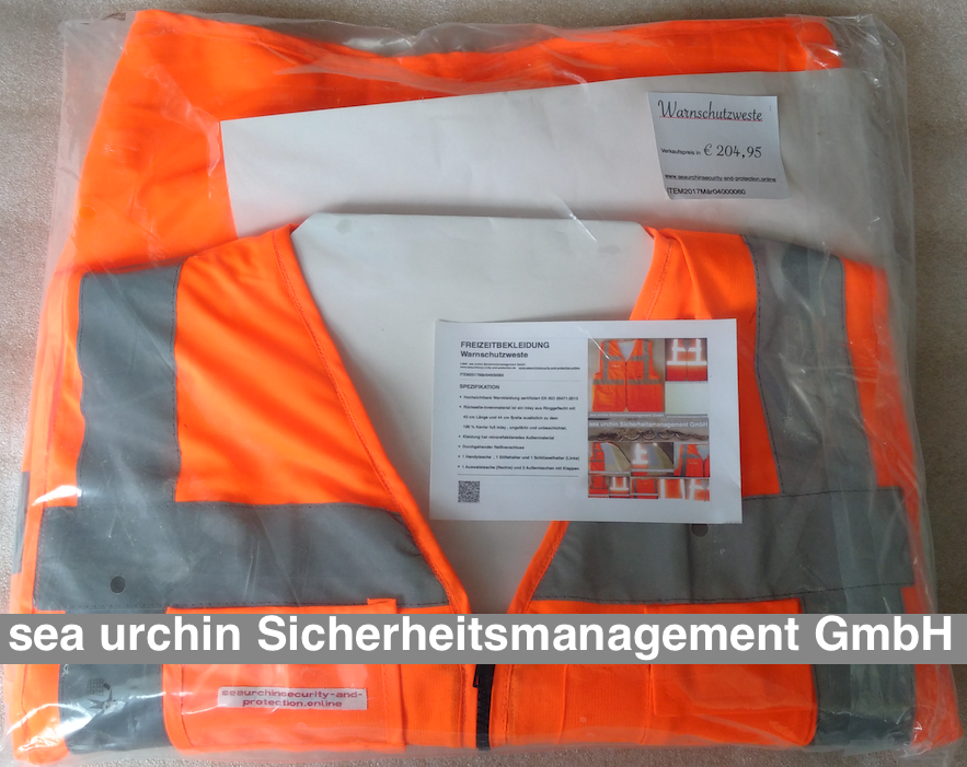 Das Bild anklicken für Ihre Bestellung in seaurchinsecurity-and-protection.de